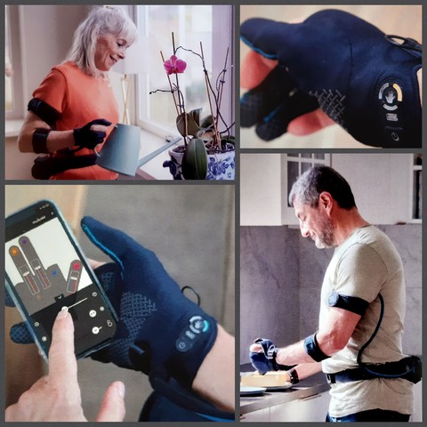 Carbonhand - der bionische Handschuh für einen festen Griff