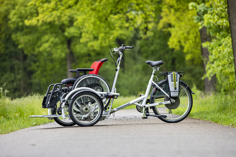 Van Raam VeloPlus wheelchair transport bike (2)