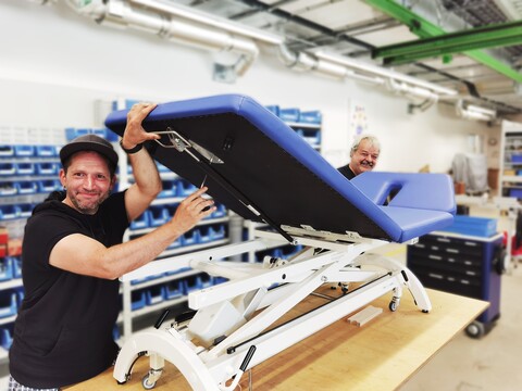 Werkstatt Therapieliegen
